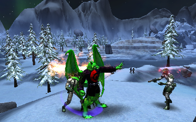 Ha ha ha!  Silly terarists!  Your bullets are no match for my mighty mind!  <.<